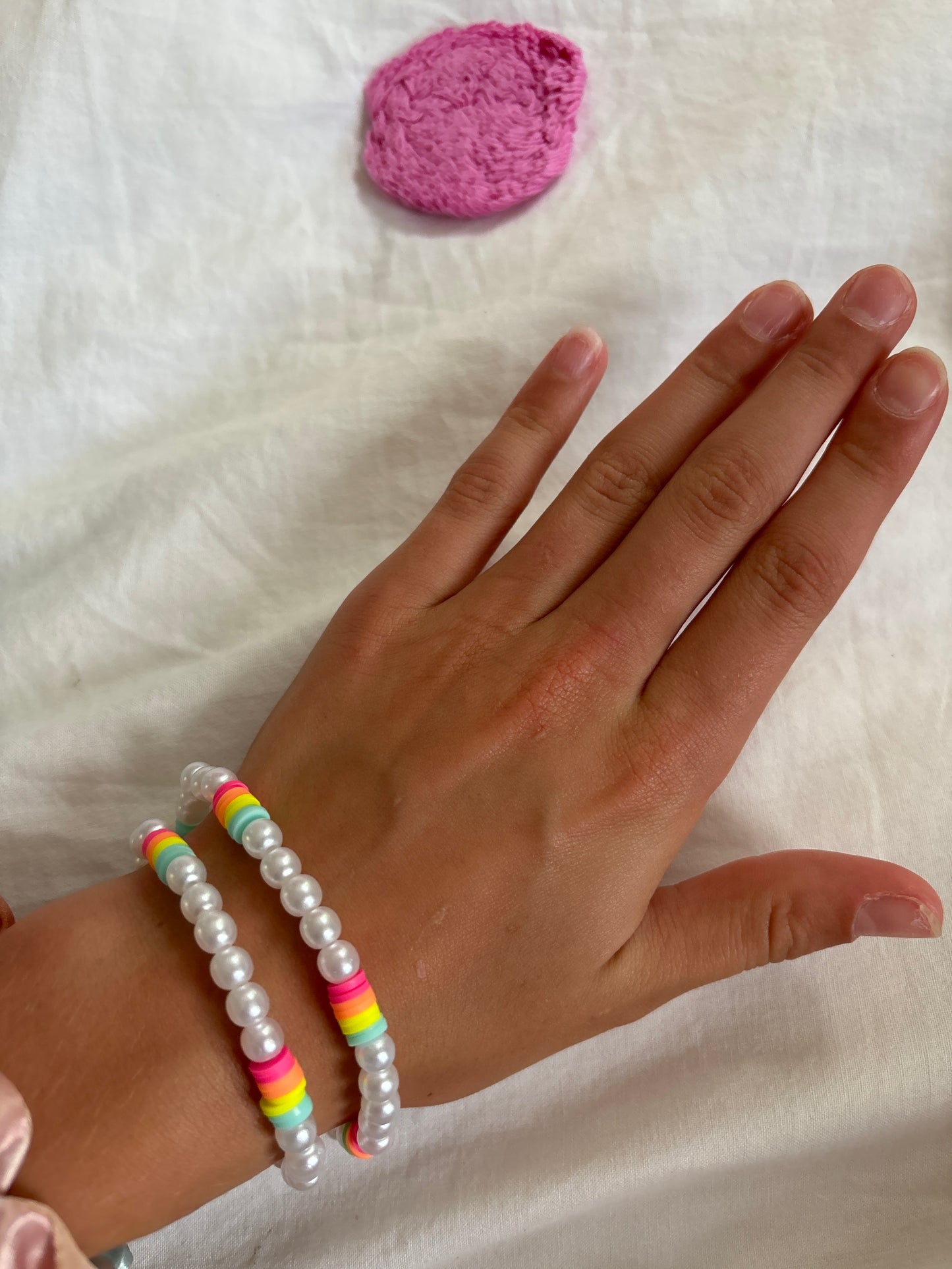 Rainbow Pearl Bracelet