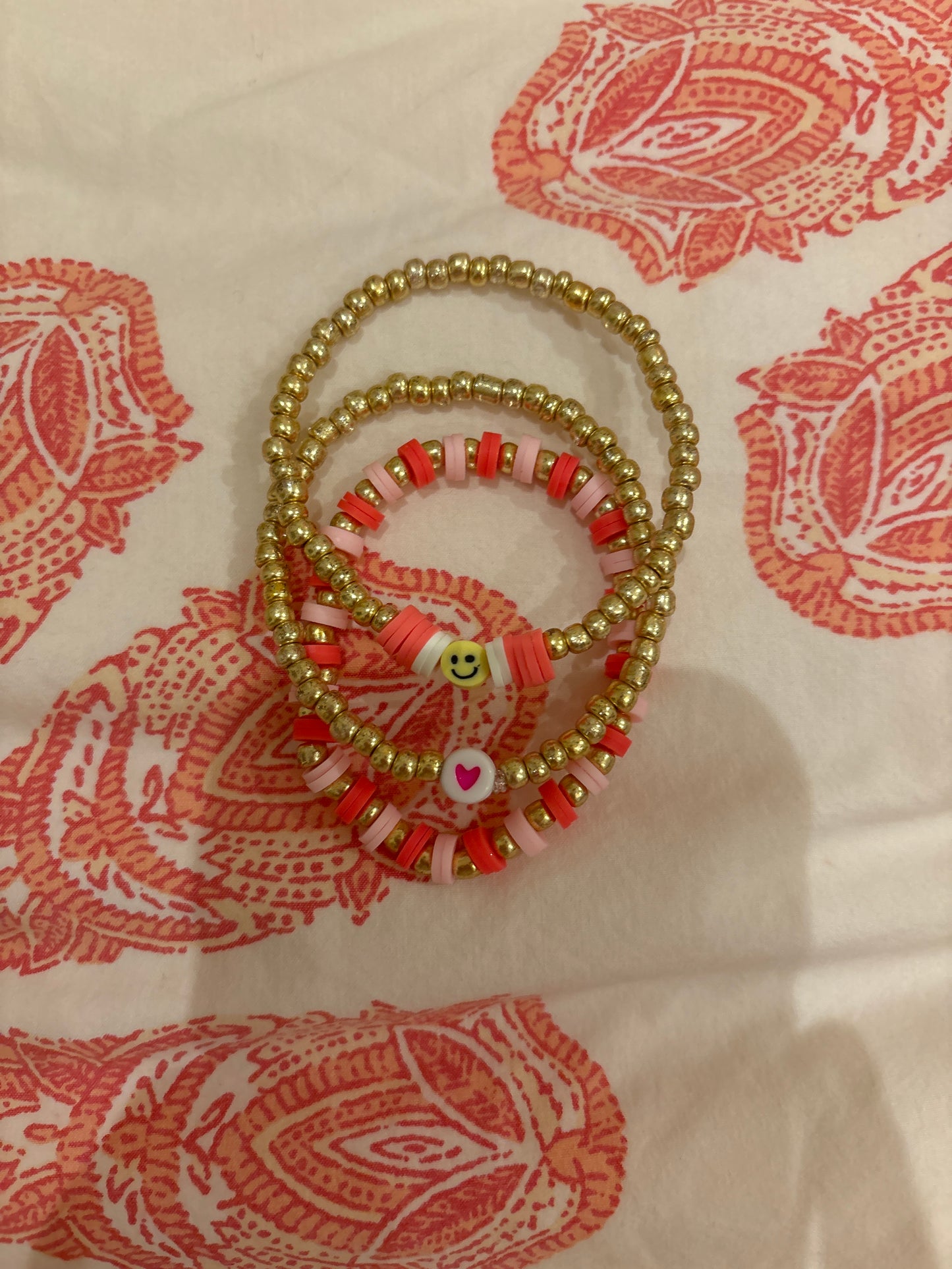 Pink Bracelet set